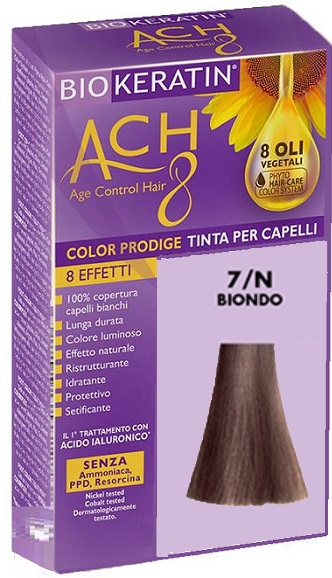 BIOKERATIN ACH8 COLOR PRODIGE 7/N BIONDO - Fontenova srl