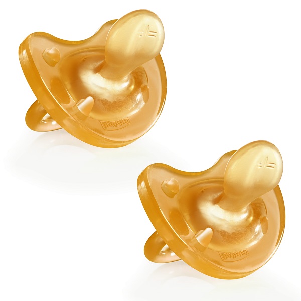 CHICCO GOMMOTTO IN CAUCCIU' 0-6 MESI 2 PEZZI - Fontenova srl