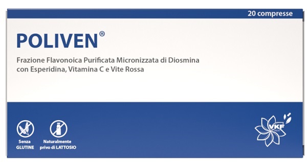 POLIVEN 20 COMPRESSE SENZA GLUTINE NATURALMENTE PRIVO DI LATTOSIO - Fontenova srl
