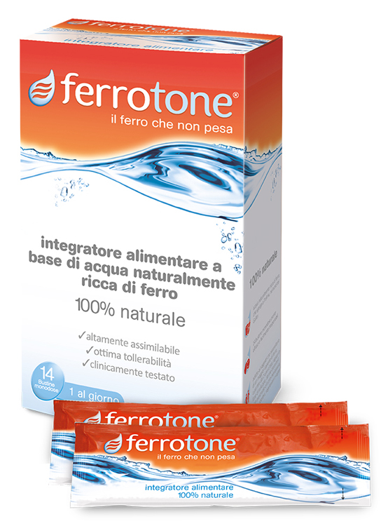 FERROTONE 14 BUSTINE 20 MG - Fontenova srl