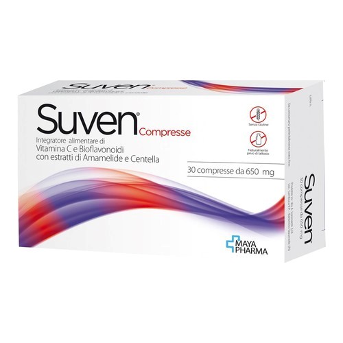 SUVEN 30 COMPRESSE SENZA GLUTINE NATURALMENTE PRIVO DI LATTOSIO - Fontenova srl