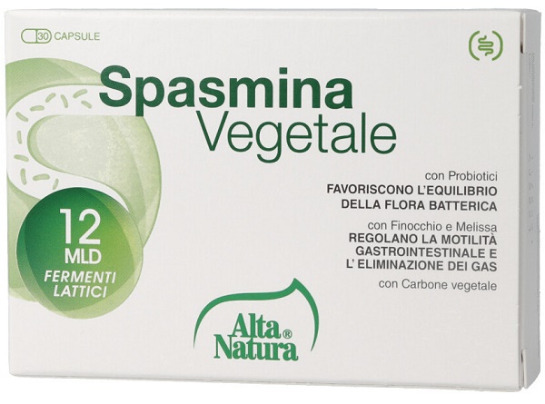 SPASMINA VEGETALE 30 CAPSULE - Fontenova srl