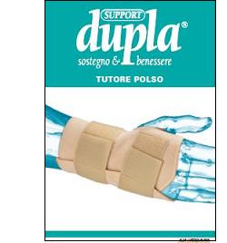 TUTORE POLSO DUPLA SUPPORT TAGLIA UNICA - Fontenova srl
