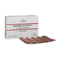 BROMELINA ANGENERICO 20 COMPRESSE RIVESTITE - Fontenova srl