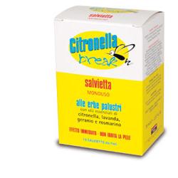 CITRONELLA BREAK SALVIETTE MONOUSO 10 PEZZI - Fontenova srl