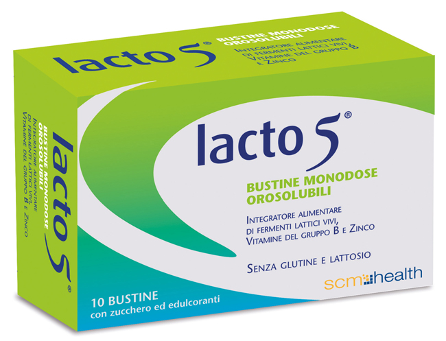 LACTO 5 10 BUSTINE OROSOLUBILI - Fontenova srl