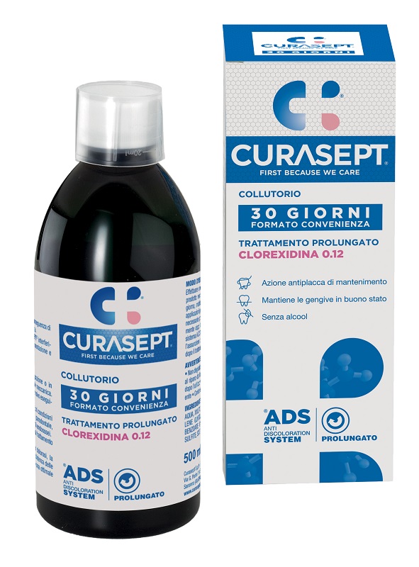 CURASEPT ADS COLLUTORIO 0,12 500 ML - Fontenova srl