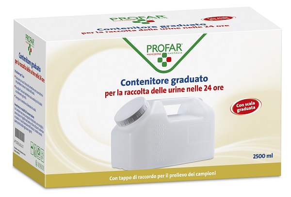 CONTENITORE URINE PROFAR 24 ORE - Fontenova srl