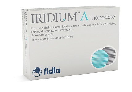 IRIDIUM A MONODOSE GOCCE OCULARI 15 FLACONCINI 0,35 ML - Fontenova srl