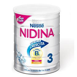 NIDINA 3 OPTIPRO LATTE CRESCITA POLVERE 800 G - Fontenova srl