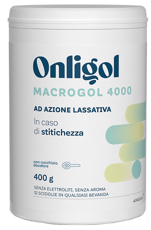 ONLIGOL MACROGOL 4000 400 G SENZA ZUCCHERO - Fontenova srl