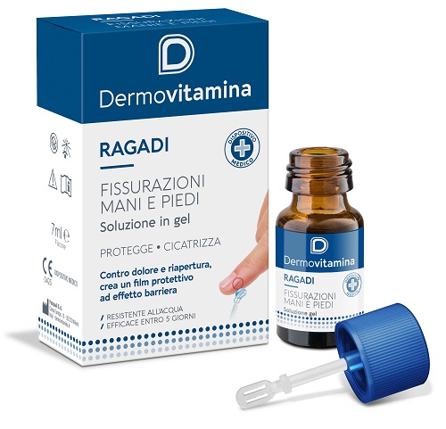 DERMOVITAMINA RAGADI GEL MANI E PIEDI 7 ML - Fontenova srl
