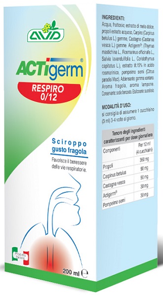 ACTIGERM RESPIRO 0-12 200 ML - Fontenova srl