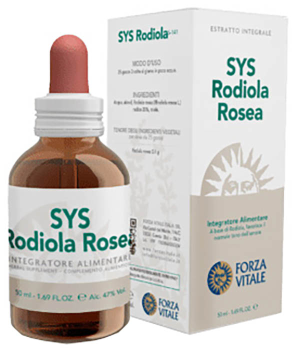 SYS RODIOLA ROSEA GOCCE 50 ML - Fontenova srl