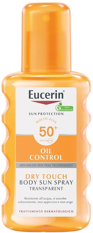 EUCERIN SUN SPRAY TRANSPARENT SPF50 200 ML - Fontenova srl