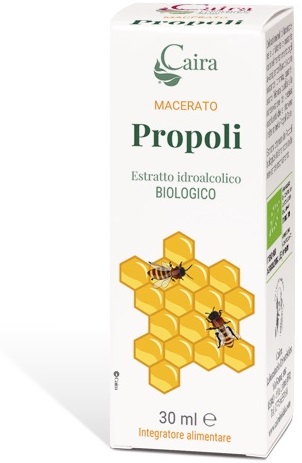 CAIRA PROPOLI MACERATO IDROALCOLICO BIO GOCCE 30 ML - Fontenova srl