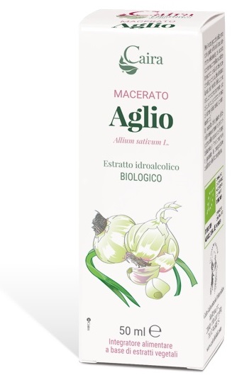 CAIRA AGLIO MACERATO IDROALCOLICO BIO GOCCE 50 ML - Fontenova srl