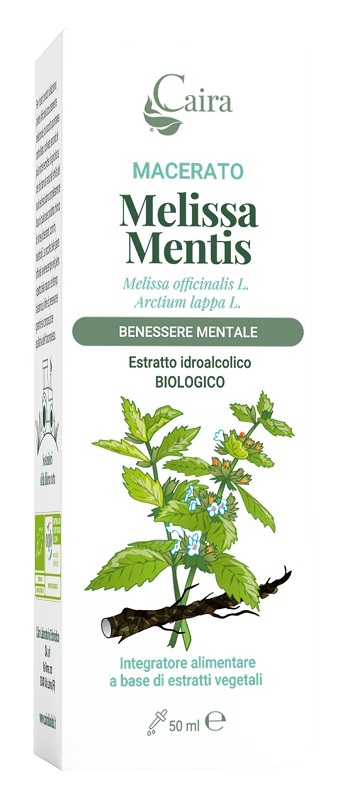 CAIRA MELISSAMENTIS MACERATO IDROALCOLICO BIO GOCCE 50 ML - Fontenova srl