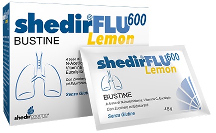 SHEDIRFLU 600 LEMON 20 BUSTINE - Fontenova srl