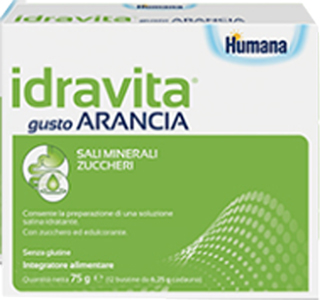 IDRAVITA GUSTO ARANCIA 12 BUSTINE DA 6,25 G - Fontenova srl