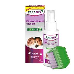 PARANIX SPRAY TRATTAMENTO ANTIPEDICULOSI 100 ML + PETTINE - Fontenova srl
