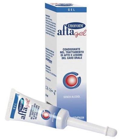 AFTAGEL EMOFORM GEL PER IGIENE DENTALE 8 ML - Fontenova srl