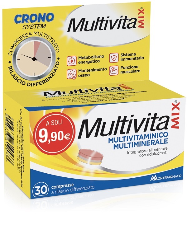 MULTIVITAMIX CRONO 30 COMPRESSE - Fontenova srl