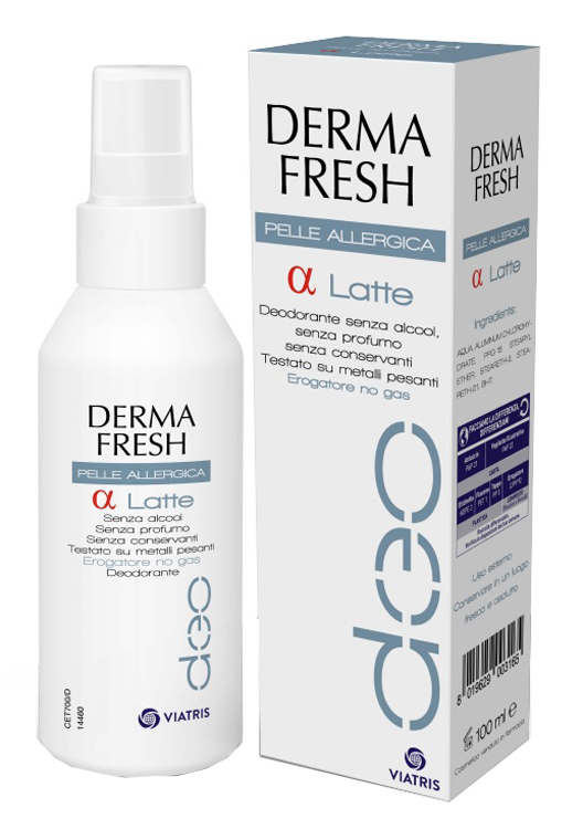 DERMAFRESH PELLI ALLERGICHE ALFA LATTE 100 ML - Fontenova srl