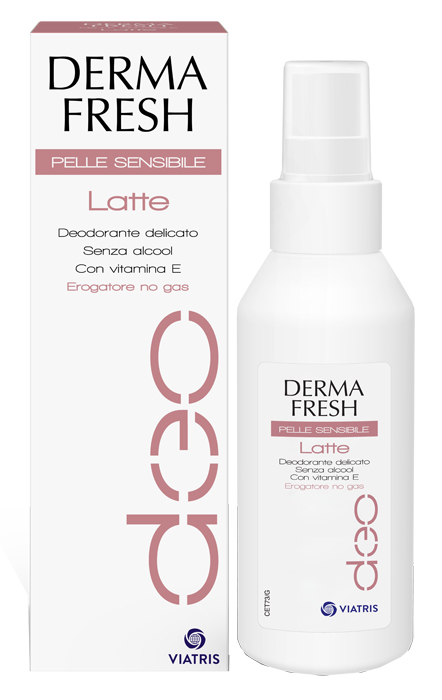 DERMAFRESH PELLE SENSIBILE LATTE DEODORANTE DELICATO 100 ML - Fontenova srl