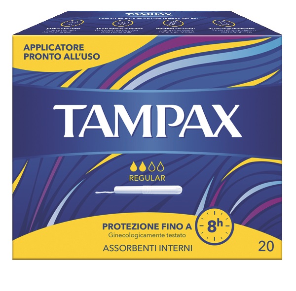 TAMPAX BLUE BOX REGULAR 20 PEZZI - Fontenova srl