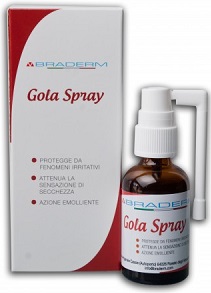 GOLA SPRAY 30 ML BRADERM - Fontenova srl