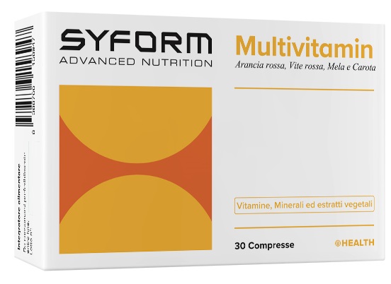 MULTIVITAMIN 30 COMPRESSE NUOVA CONFEZIONE SENZA GLUTINE NATURALMENTE PRIVO DI LATTOSIO - Fontenova srl