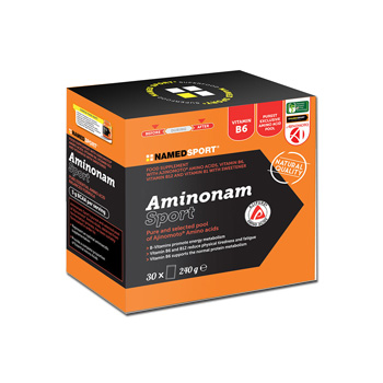 AMINONAM SPORT POLVERE 30BUSTE DA 8 G - Fontenova srl