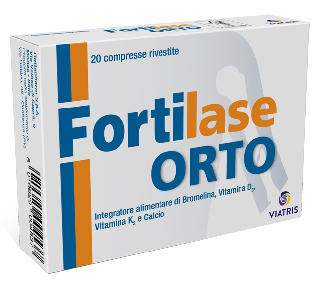 FORTILASE ORTO 20 COMPRESSE RIVESTITE - Fontenova srl