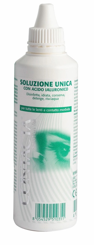 SOLUZIONE OCULARE CON ACIDO IALURONICO CONTACTA 100 ML MARCHIO CE - Fontenova srl
