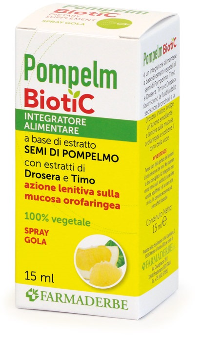 POMPELMBIOTIC SPRAY ORALE 15 ML - Fontenova srl