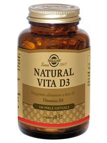 NATURAL VITA D3 100 PERLE - Fontenova srl