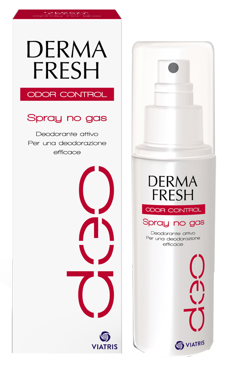 DERMAFRESH ODOR CONTROL SPRAY NO GAS DEODORANTE 100 ML - Fontenova srl
