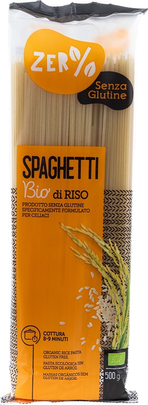 ZERO% GLUTINE PASTA RISO SPAGHETTI SENZA GLUTINE BIO 500 G - Fontenova srl