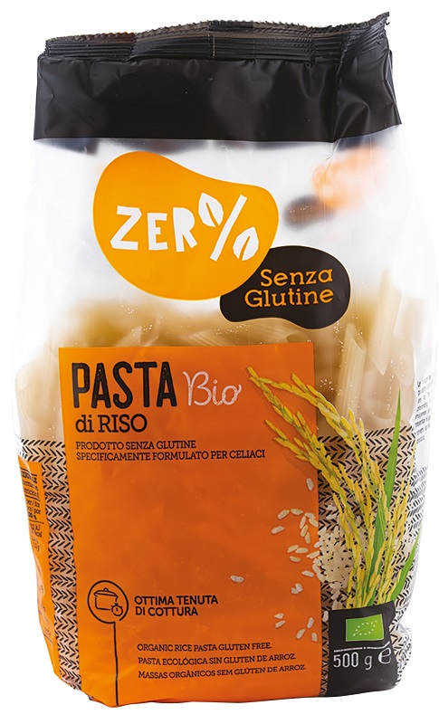 ZERO% GLUTINE PASTA RISO PENNE SENZA GLUTINE BIO 500 G - Fontenova srl