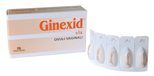 GINEXID 10 OVULI VAGINALI 2 G - Fontenova srl