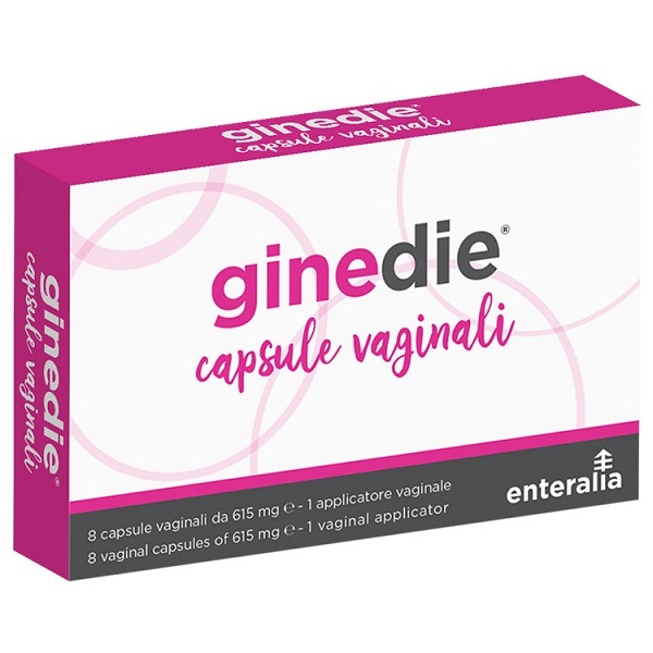 GINEDIE 8 CAPSULE VAGINALI DA 615 MG - Fontenova srl