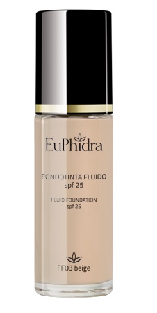 EUPHIDRA SKIN COLOR FONDOTINTA FLUIDO FF03 BEIGE - Fontenova srl
