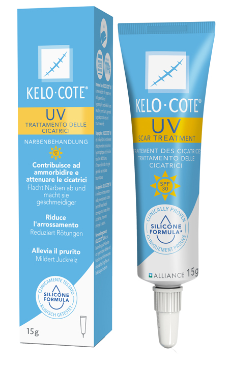 GEL CICATRICI KELO COTE UV SPF30 15 G - Fontenova srl