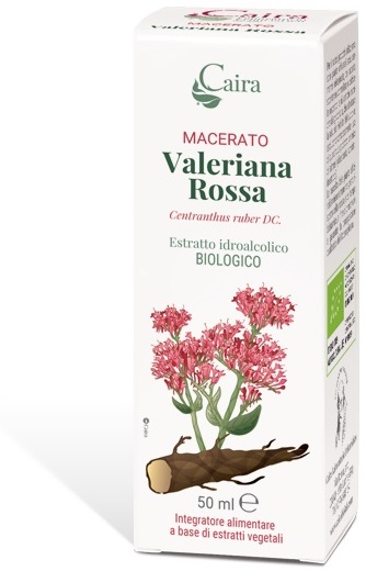 CAIRA VALERIANA ROSSA MACERATO IDROALCOLICO BIO GOCCE 50 ML - Fontenova srl