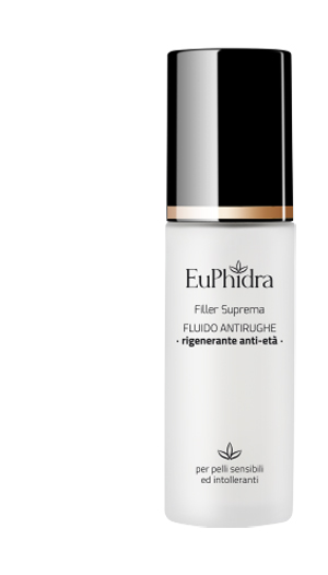 EUPHIDRA FILLER SUPREMA FLUIDO ANTIRUGHE PELLI SENSIBILI INTOLLERANTI FLACONE 30 ML - Fontenova srl