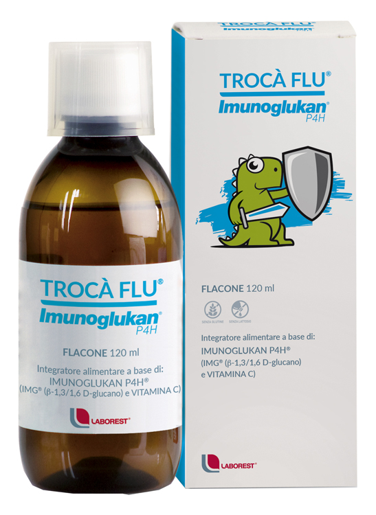 TROCA' FLU' IMUNOGLUKAN FLACONE 120 ML - Fontenova srl