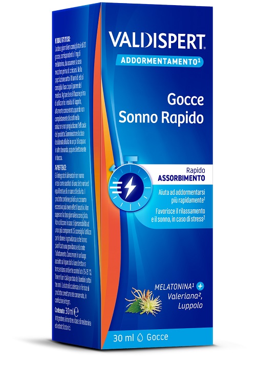 VALDISPERT GOCCE SONNO RAPIDO 30 ML - Fontenova srl