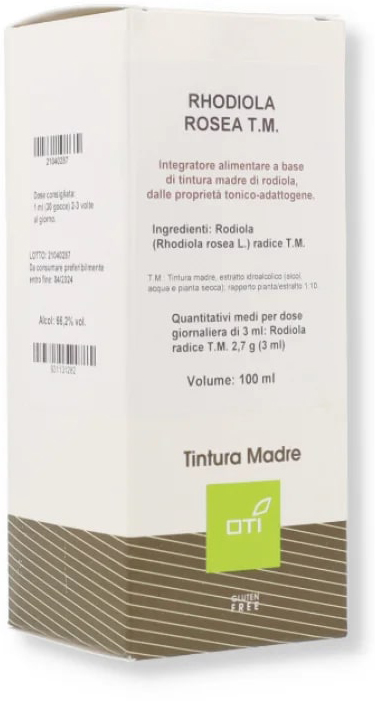 RHODIOLA ROSEA TINTURA MADRE GOCCE 100ML - Fontenova srl