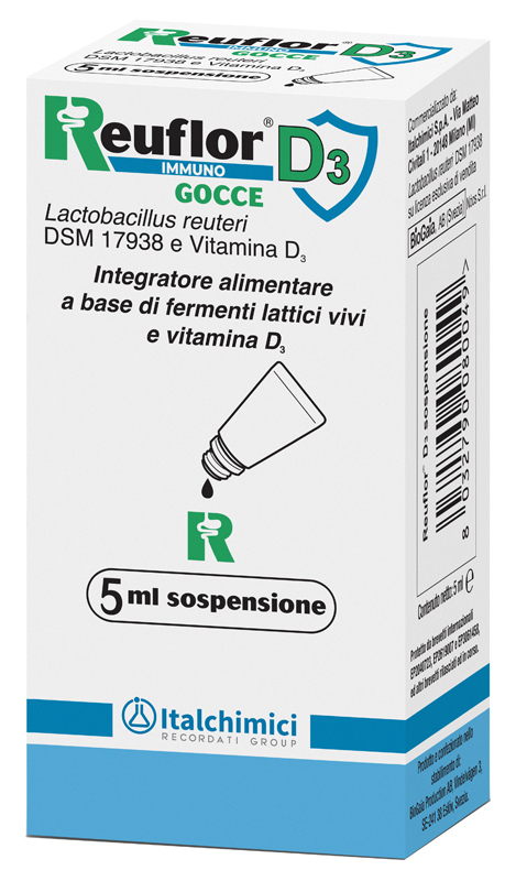 REUFLOR D3 GOCCE 5 ML - Fontenova srl